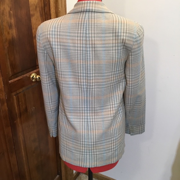 Theo Miles blazer, 6P, wool blend, light padding, faux pockets - Picture 2 of 3